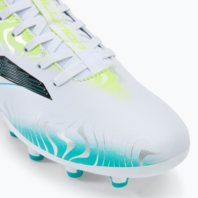 Pánské kopačky Joma Evolution FG white/turquoise 7