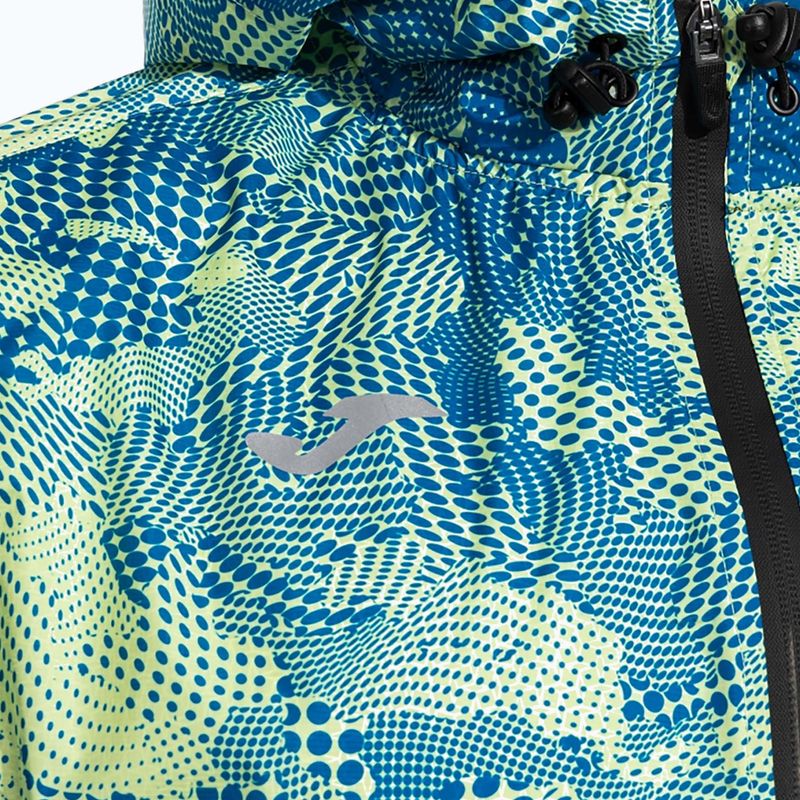 Pánská běžecká bunda Joma R-City Raincoat lime 5