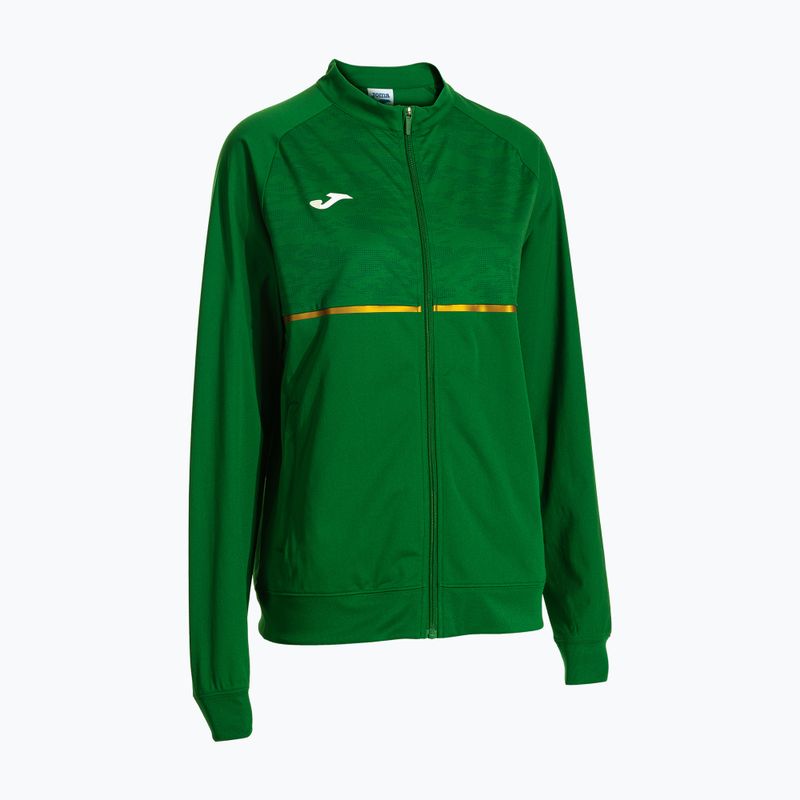 Dámská běžecká mikina Joma Record III Full Zip green 8