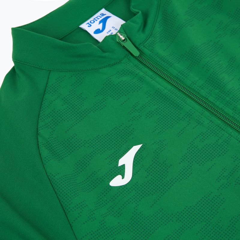 Dámská běžecká mikina Joma Record III Full Zip green 6