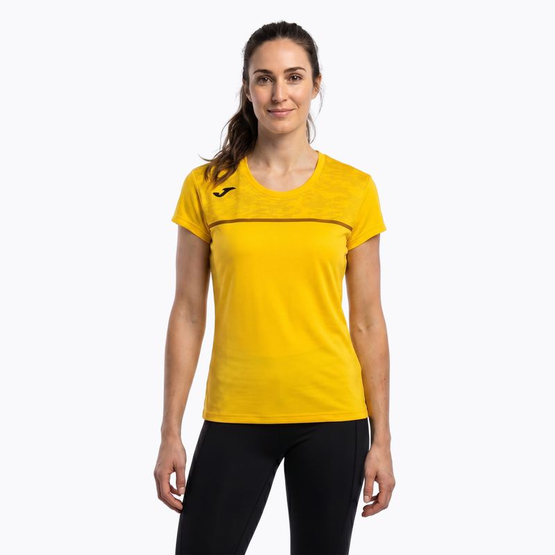 Dámské běžecké tričko Joma Record III yellow 3