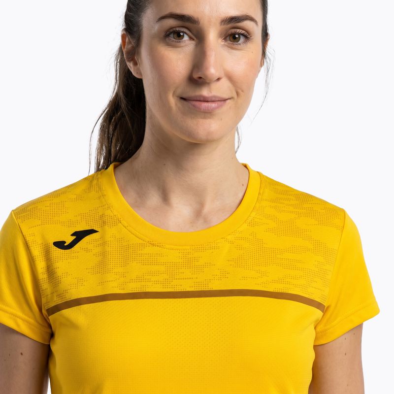 Dámské běžecké tričko Joma Record III yellow 4