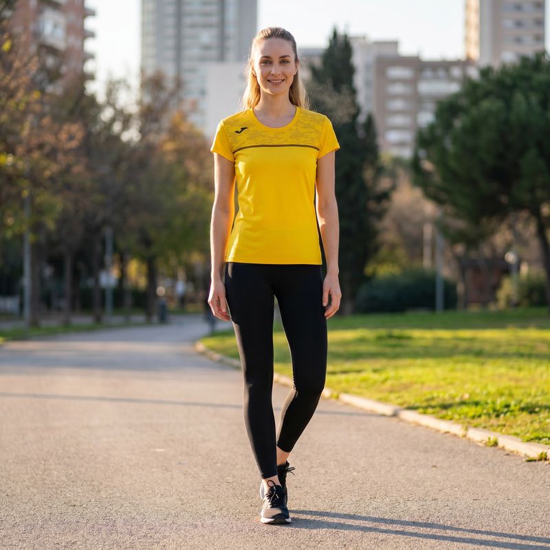 Dámské běžecké tričko Joma Record III yellow 10