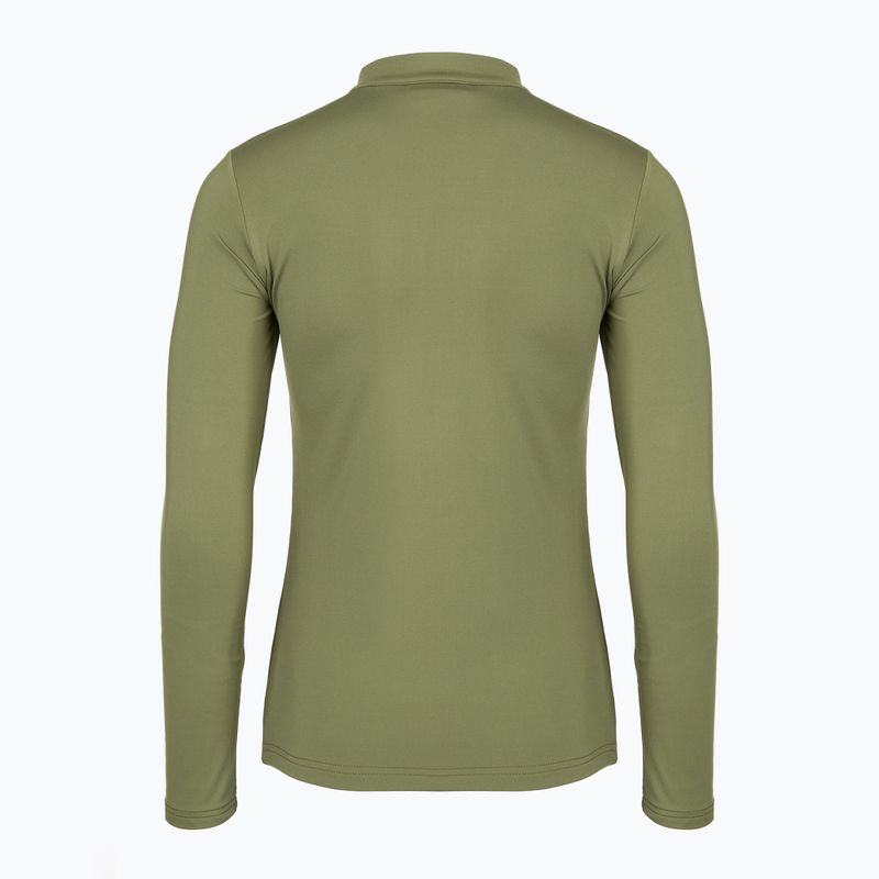 Dámská běžecká mikina Joma Record III green 2