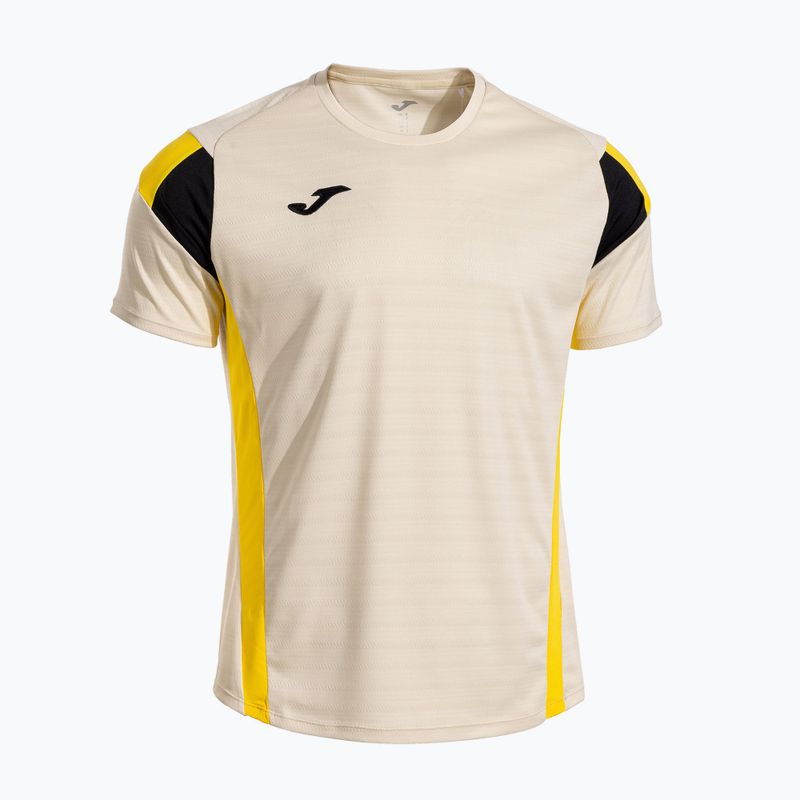 Pánské tričko Joma Montreal beige/yellow