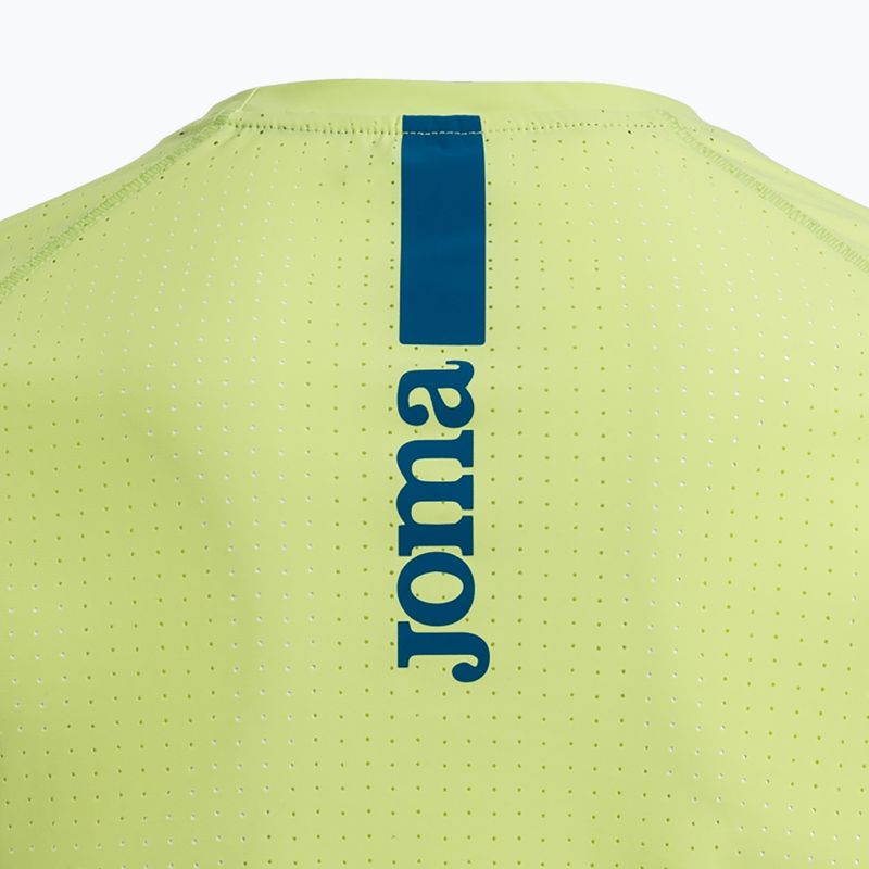 Pánské běžecké tričko Joma R-Trail Nature limetkové barvy 9