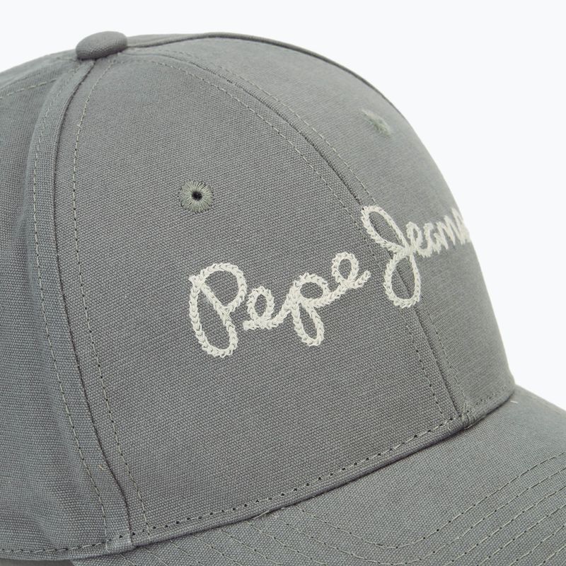 Kšiltovka Pepe Jeans Mallon Cap industrial grey 3