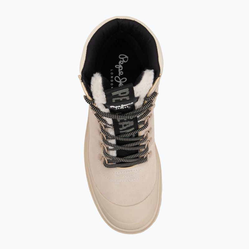 Dámské boty Pepe Jeans Hale Urban ecru white 5