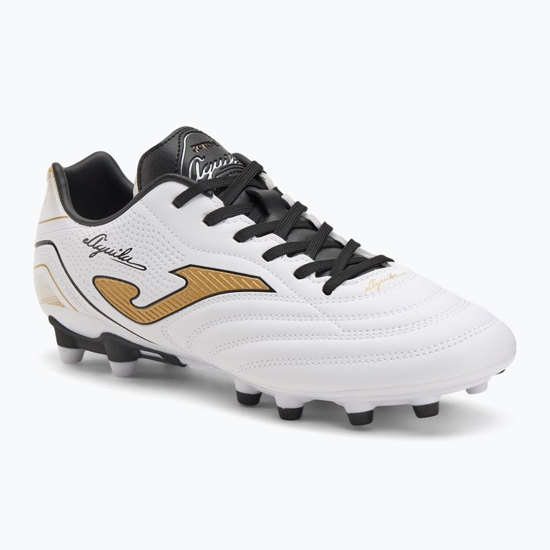 Pánské kopačky Joma Aguila FG white/gold
