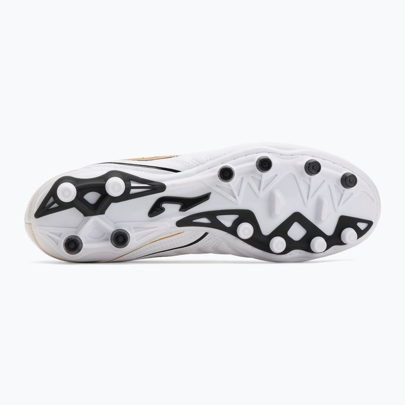 Pánské kopačky Joma Aguila FG white/gold 4