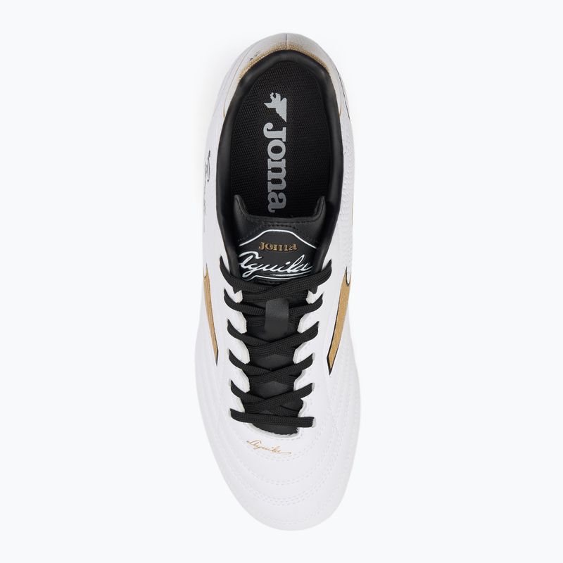 Pánské kopačky Joma Aguila FG white/gold 5