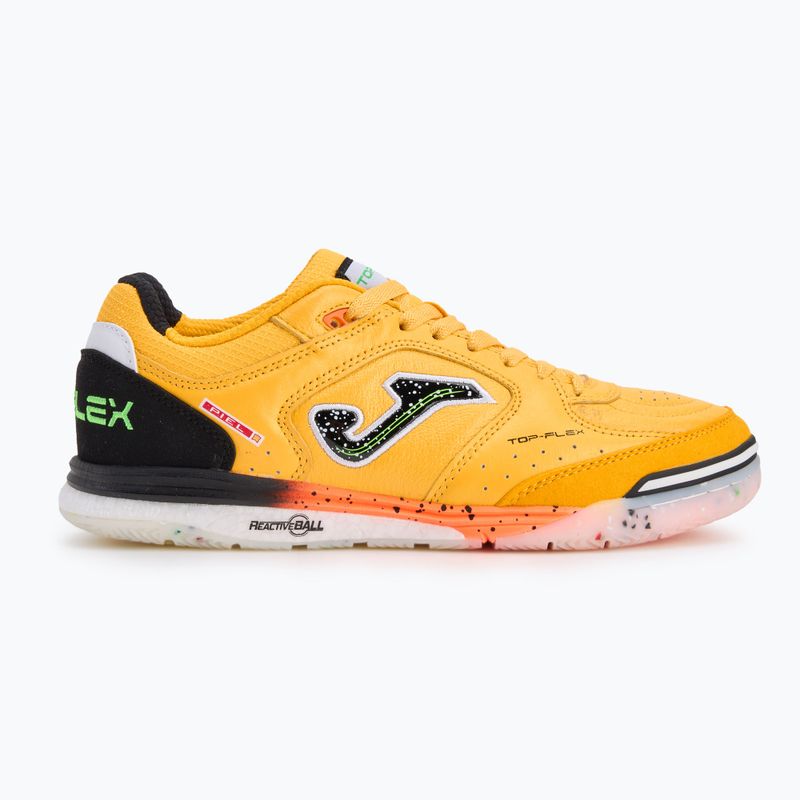 Pánské fotbalové boty Joma Top Flex Rebound IN fluor saffron 2
