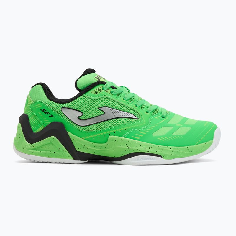 Pánské tenisové boty Joma Set C fluor green 2