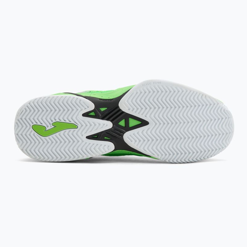 Pánské tenisové boty Joma Set C fluor green 4