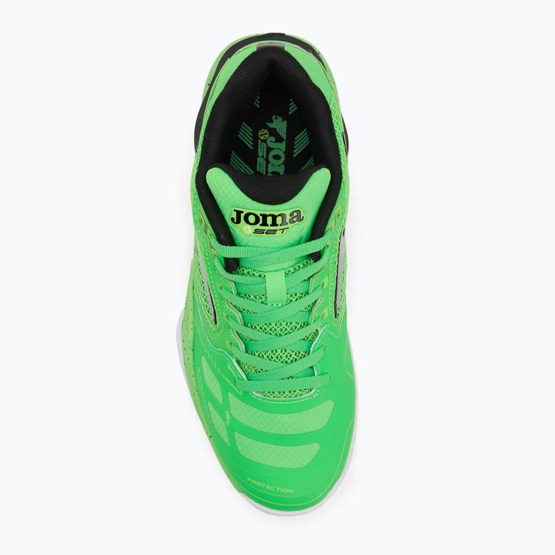 Pánské tenisové boty Joma Set C fluor green 5