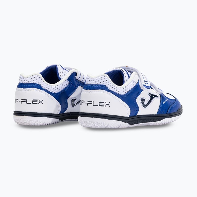 Dětské kopačky Joma Top Flex Jr IN royal blue/white 10