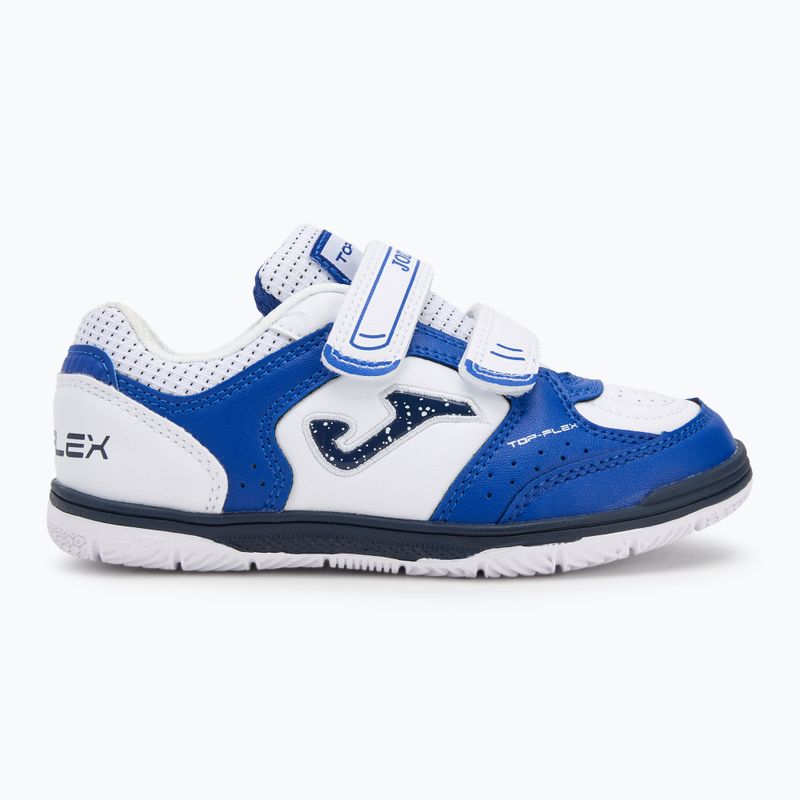 Dětské kopačky Joma Top Flex Jr IN royal blue/white 2
