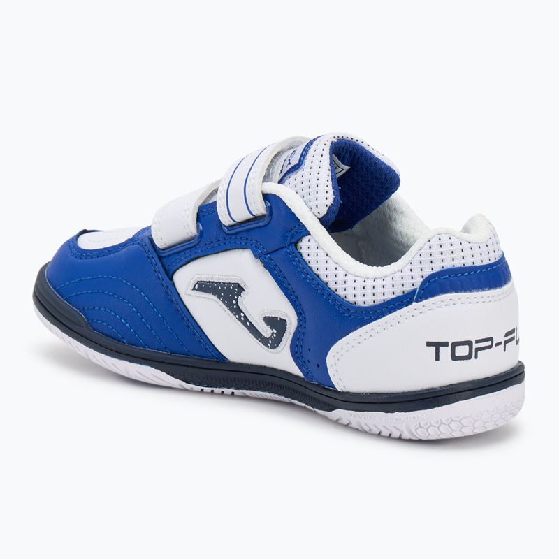Dětské kopačky Joma Top Flex Jr IN royal blue/white 3