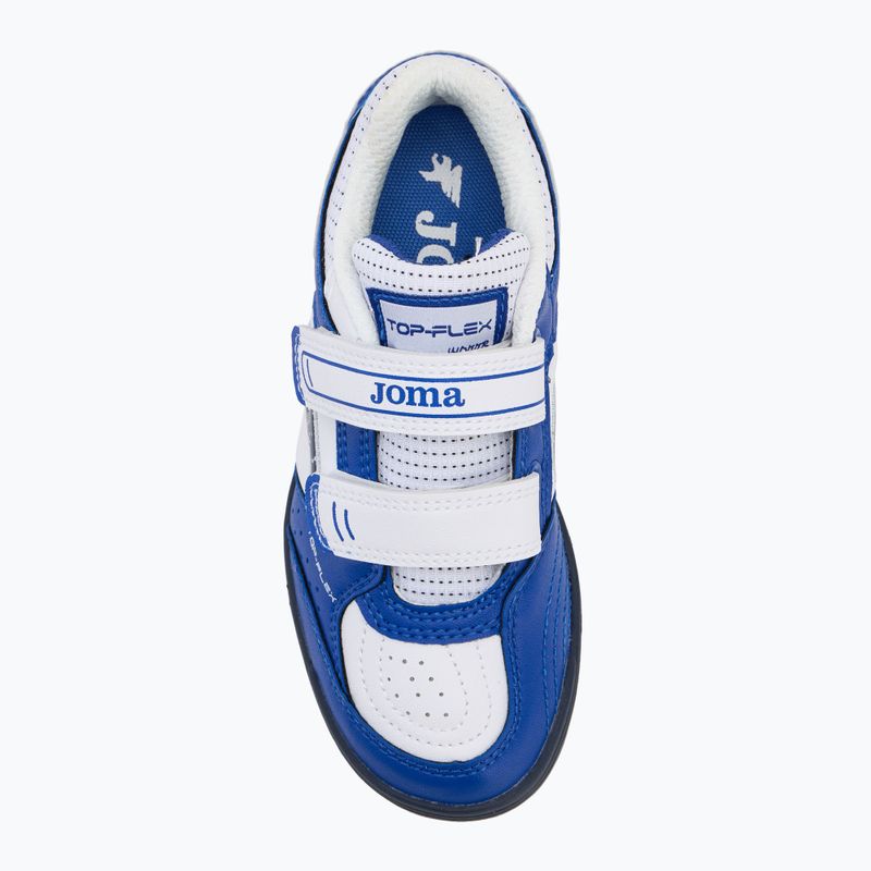 Dětské kopačky Joma Top Flex Jr IN royal blue/white 5