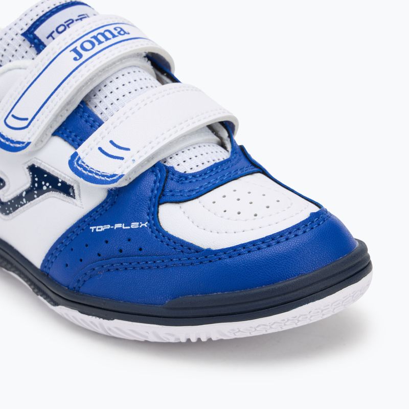 Dětské kopačky Joma Top Flex Jr IN royal blue/white 7