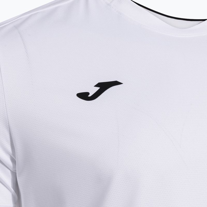Pánské tenisové tričko Joma Torneo white 3