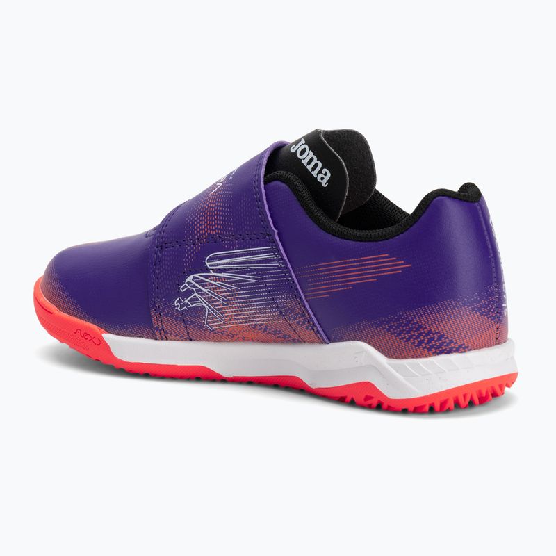 Dětské kopačky Joma Supercopa Jr IN purple 3