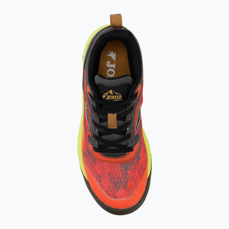 Dětské běžecké boty Joma Sima Jr orange 5