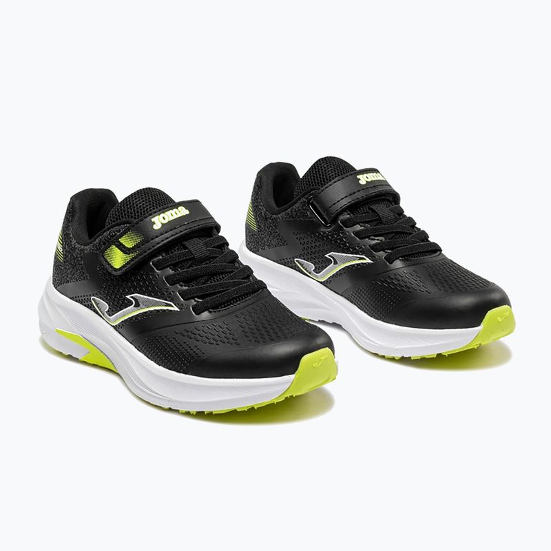Dětské běžecké boty Joma Speed Jr černé/zelené 9