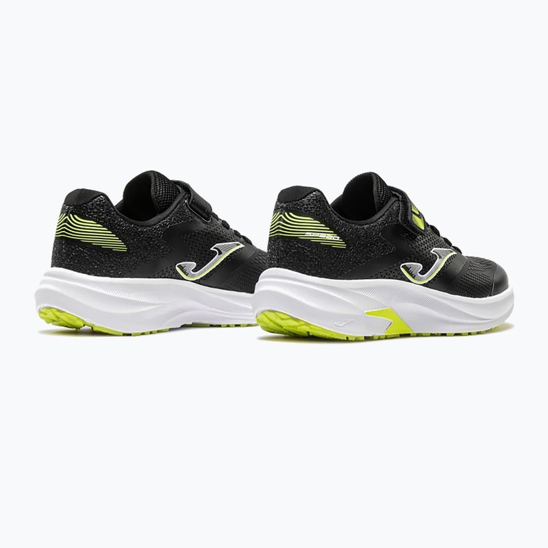 Dětské běžecké boty Joma Speed Jr černé/zelené 10