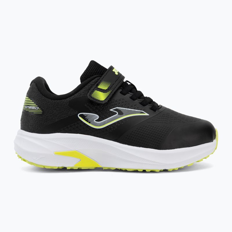 Dětské běžecké boty Joma Speed Jr černé/zelené 2