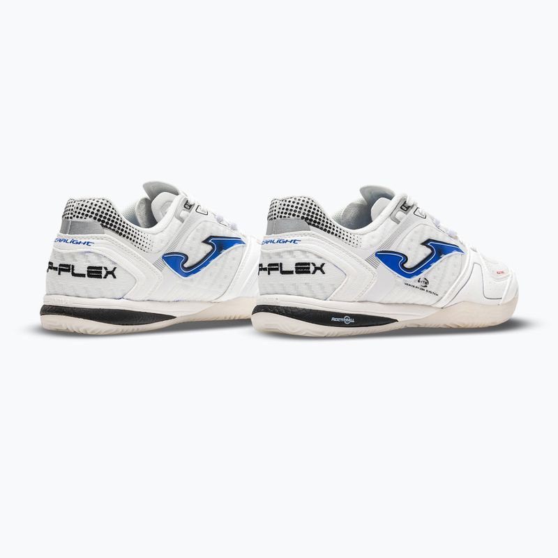 Pánské kopačky Joma Top Flex Ultralight Indoor white/royal blue 10
