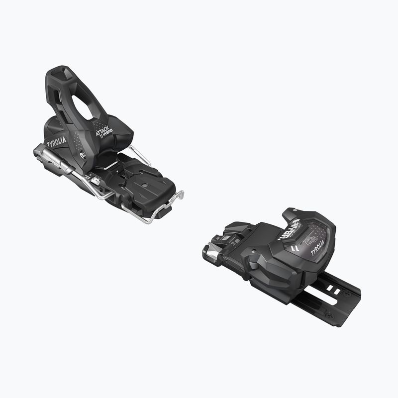 Vázání na lyže HEAD Attack Hybrid 11 MN/PT solid black/silver