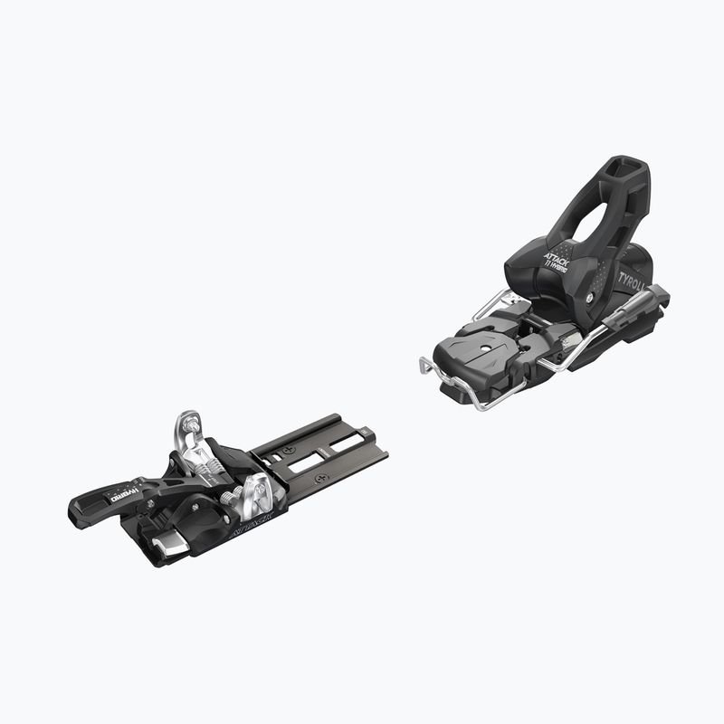 Vázání na lyže HEAD Attack Hybrid 11 MN/PT solid black/silver 2