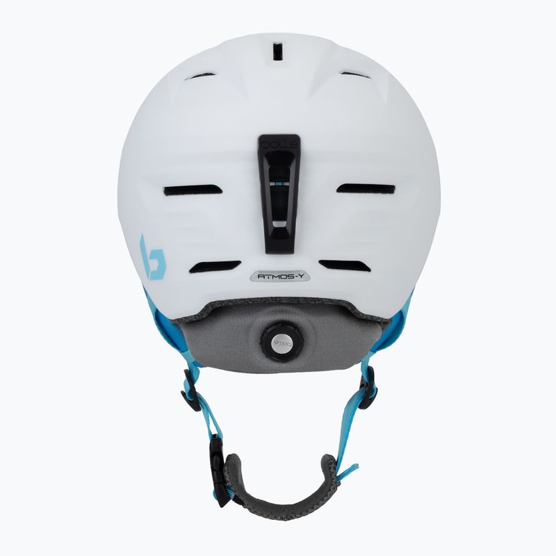 Dětská lyžařská helma Bollé Atmos Youth white/blue matte 4
