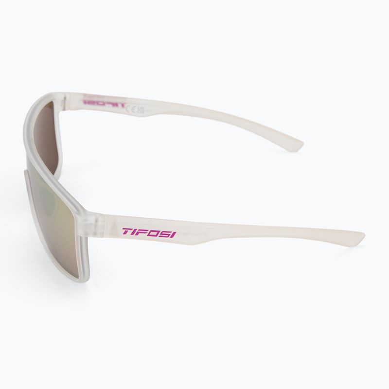 Sluneční brýle Tifosi Sanctum satin clear/pink mirror 4