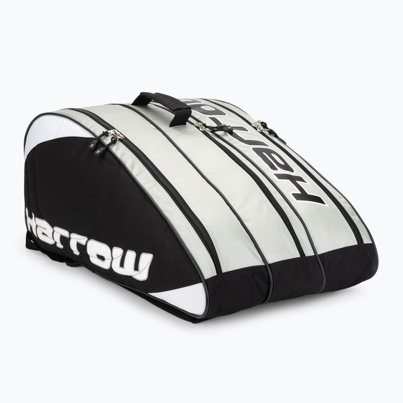 Tenisová taška Harrow Pro Racquet Bag black/silver 5