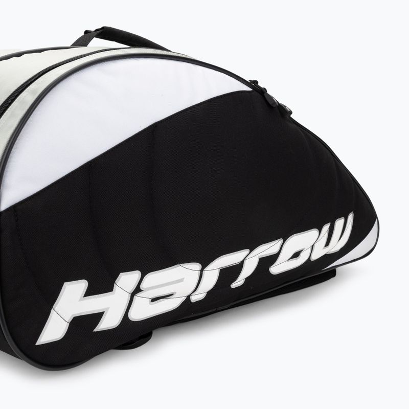 Tenisová taška Harrow Pro Racquet Bag black/silver 7