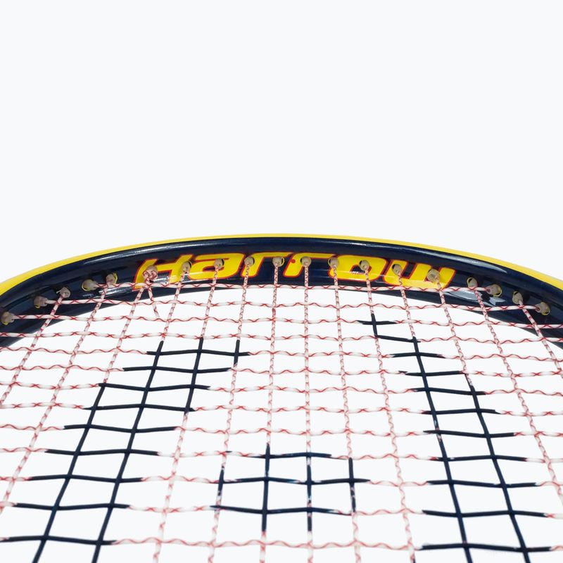 Squashová raketa Harrow Vapor 110 yellow/navy/red 3