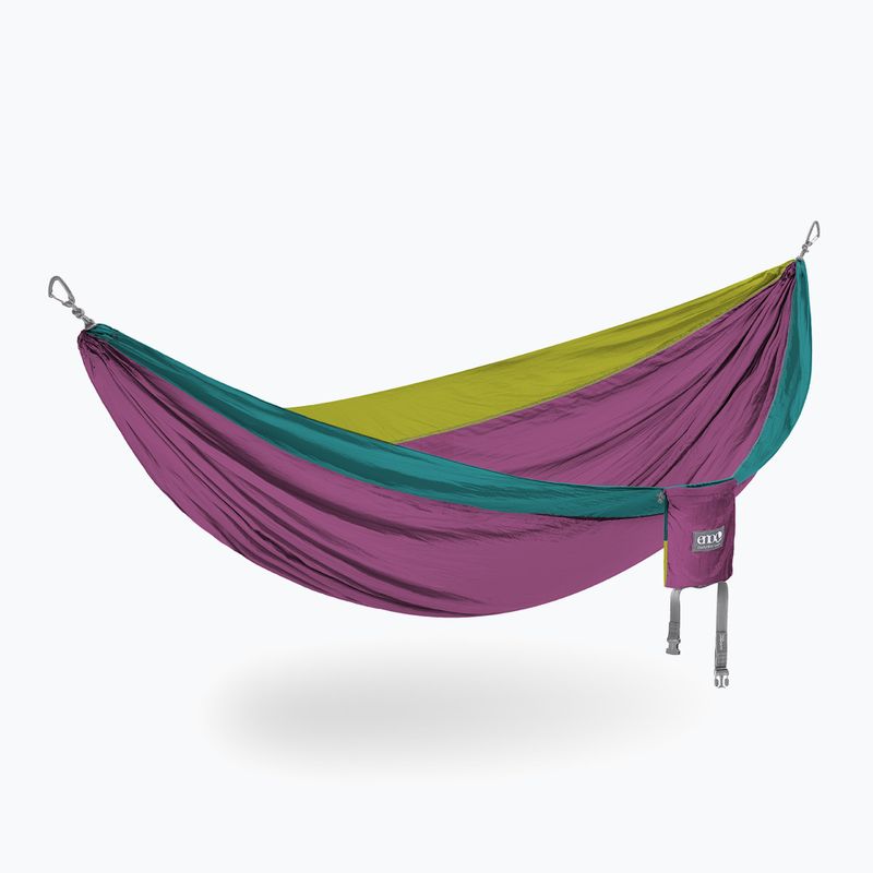 Turistická hamaka ENO DoubleNest seafoam / berry / melon