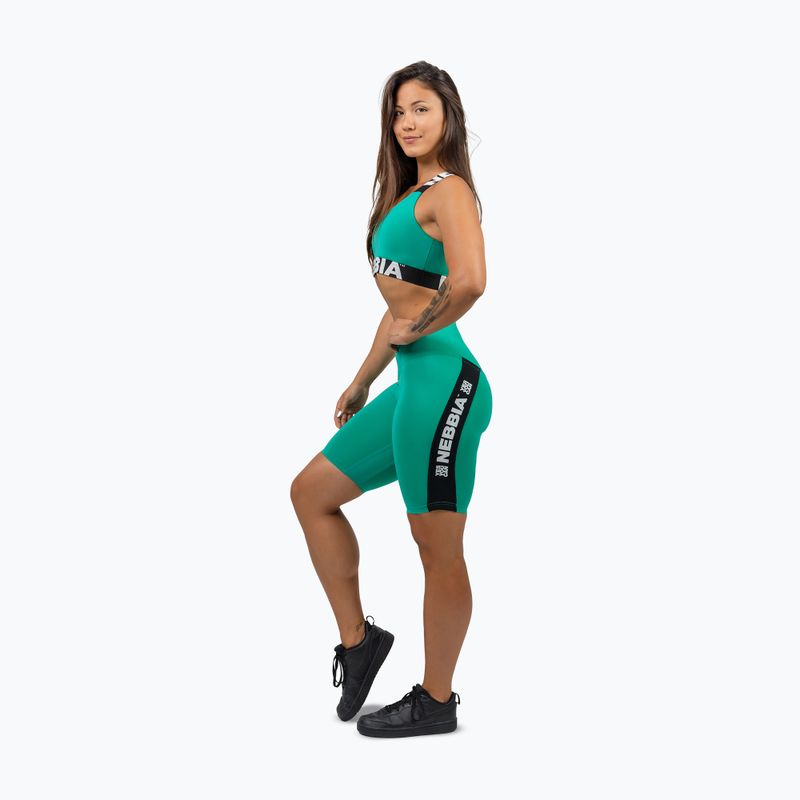 Sportovní podprsenka NEBBIA Iconic green 5