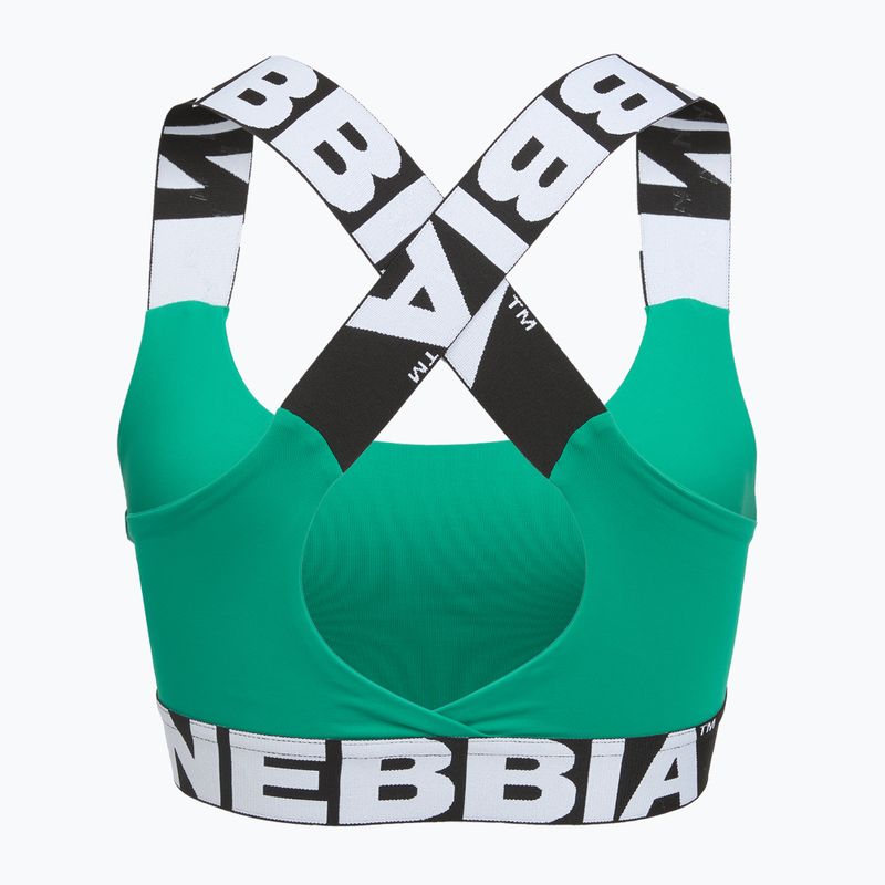 Sportovní podprsenka NEBBIA Iconic green 9