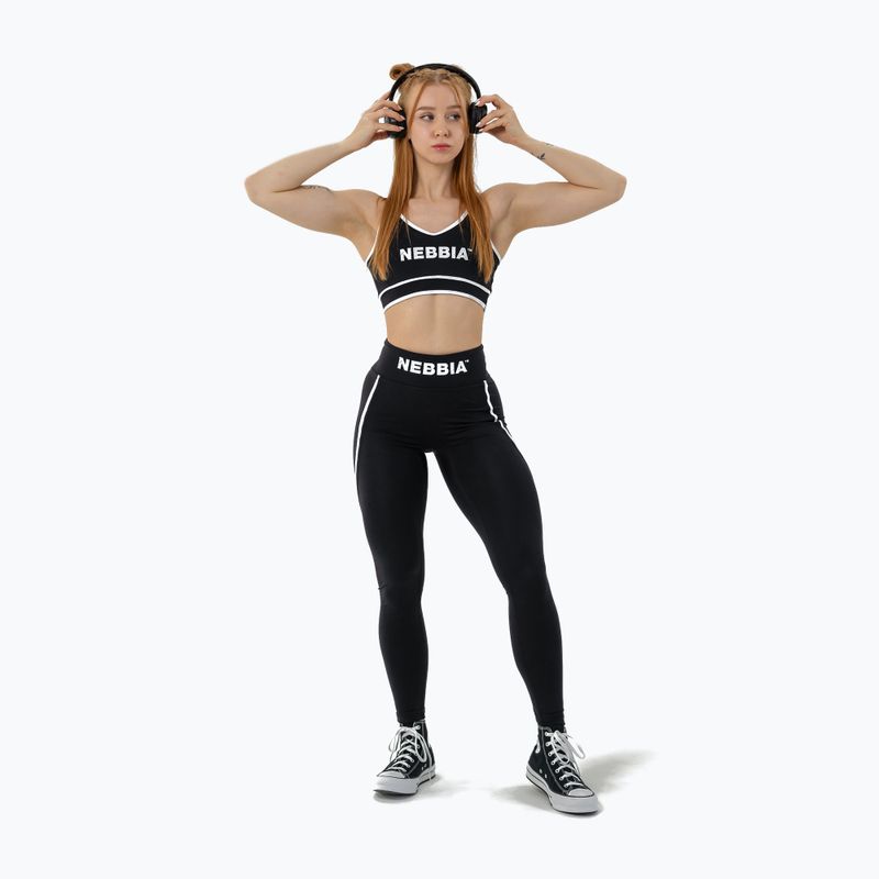 Dámský tréninkový top NEBBIA Support Sport Bra My Rules black 2