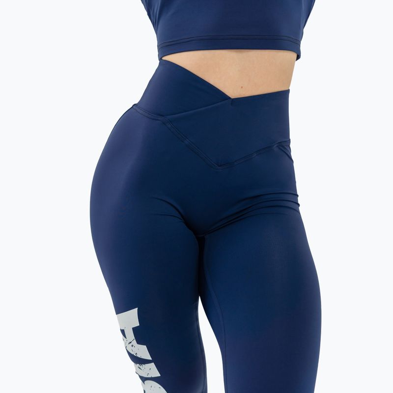 Dámské sportovní legíny NEBBIA Glute Check High Waisted dark blue 5