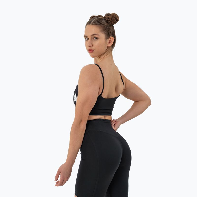 Dámské sportovní šortky NEBBIA 9″ Snatched High Waisted black 6