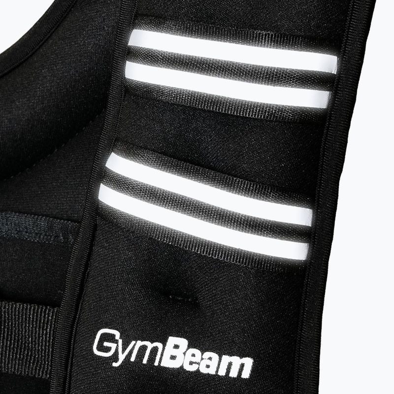 Zátěžová vesta GymBeam Weighted Vest 7 kg black 3