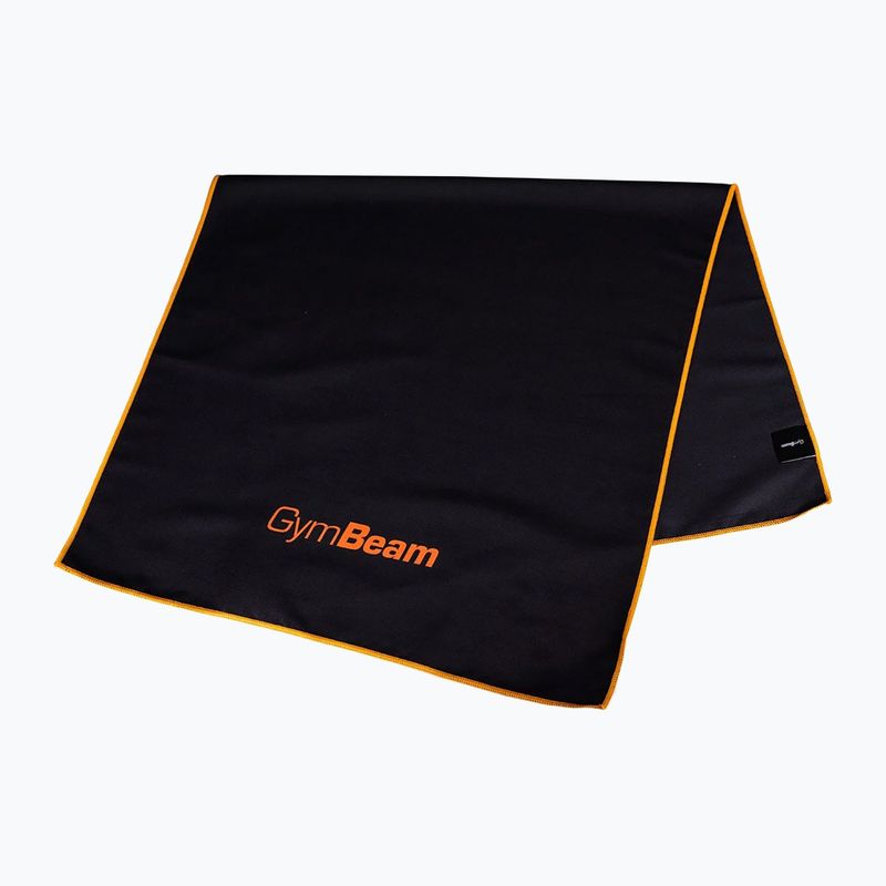 Rychleschnoucí ručník GymBeam black/orange