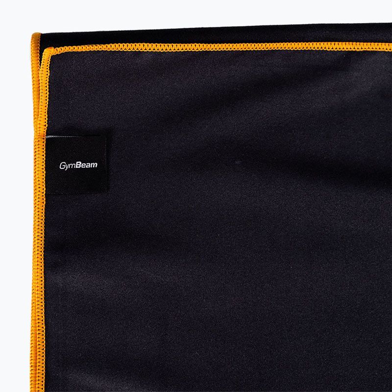 Rychleschnoucí ručník GymBeam black/orange 2