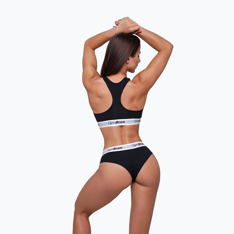 Sportovní podprsenka GymBeam Braletka black 2