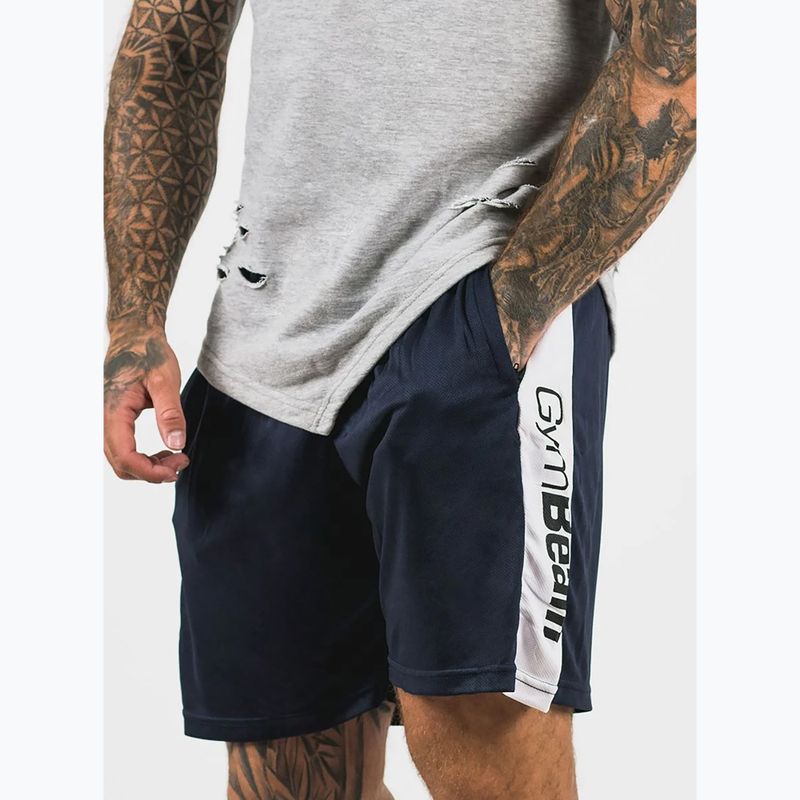 Pánské šortky GymBeam Vertical navy 3