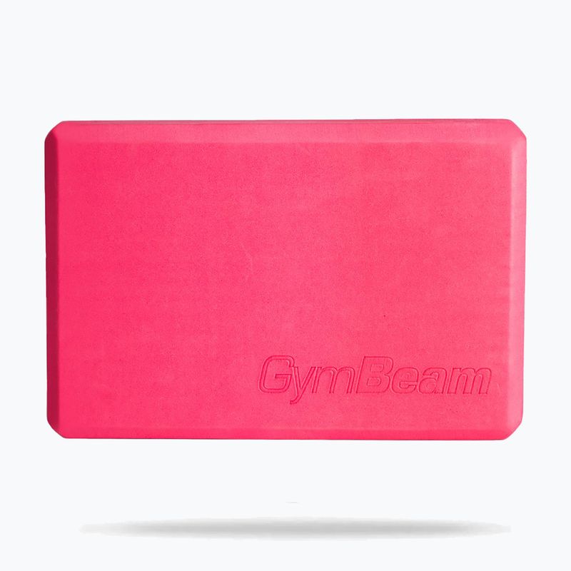 Jógový blok GymBeam pink